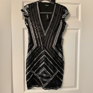 NWT Express Sequined Dress